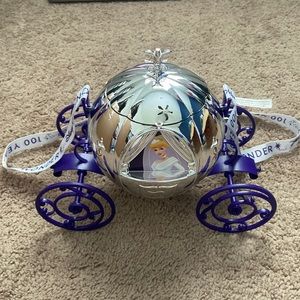 Disney 100 Anniversary Cinderella Silver Purple Parks Exclusive Popcorn Bucket